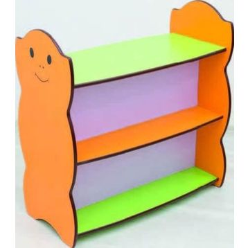 Edutoys 100x48x100 cm Renkli Tırtıl Kitaplık