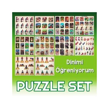 Edutoys 10'lu Set Dinimi Öğreniyorum Puzzle