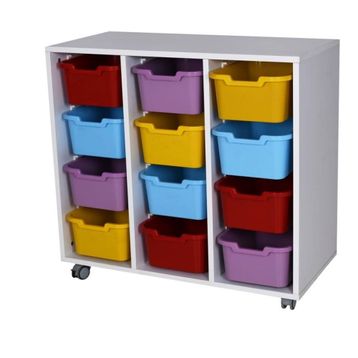Edutoys 15 Çekmeceli Plastik Dolap