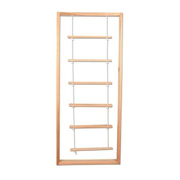 Edutoys 194x80x12 cm Halatlı Tırmanma Merdiveni