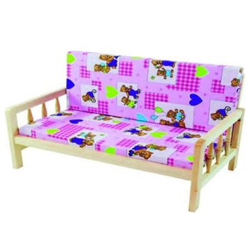 Edutoys 3'lü Ahşap Koltuk