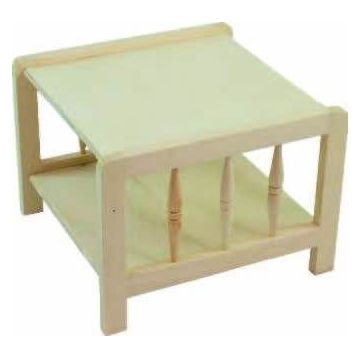 Edutoys Ahşap 45 x 50 cm Sehpa