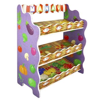 Edutoys Ahşap Mini Manav Köşesi