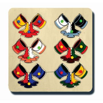 Edutoys Kulplu Renk Karıştırma Oyunu Puzzle