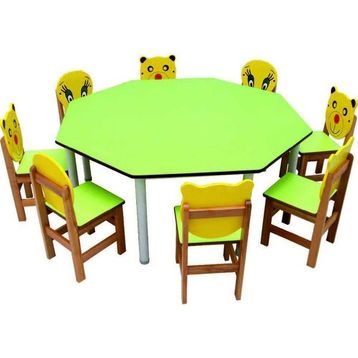 Edutoys Sekizgen Grup Çalişma Masası