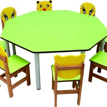 Edutoys Sekizgen Grup Çalişma Masası