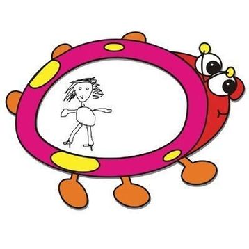 Edutoys Uğur Böçeği Figürlü Yazı Tahtası