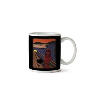 Edward Munch the Deadpool Scream Baskılı Kupa