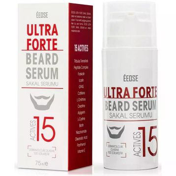 Eeose Ultra Forte Actives 15 75 ml Sakal ve Bıyık Bakım Serumu