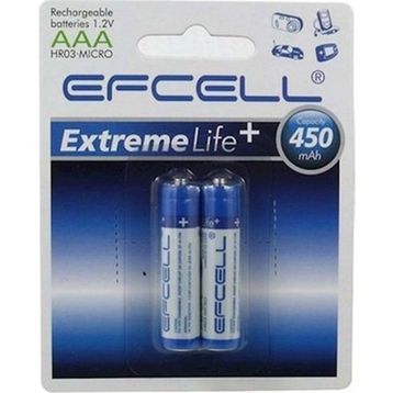 Efcell 2 Adet Ni-Mh 2700MAH Şarjlı Aa Kalem Pil