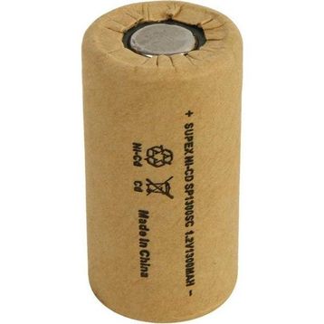 Efcell Supex SP1300 1.2 V 1300 Mah Tekli Şarjlı Matkap Pili