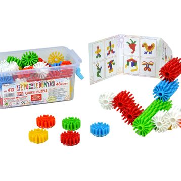 Efe Oyuncak E09-058 48 Parça Çarklı Puzzle