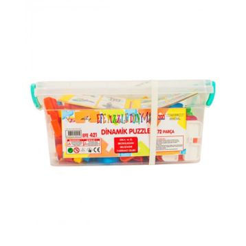 Efe Oyuncak Eğitici Öğretici Zeka Geliştirici Dinamik 72 Parça Puzzle
