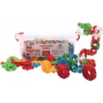 Efe Oyuncak Eğitici Öğretici Zeka Geliştirici Harika Daire 120 Parça Puzzle