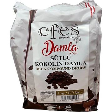 Efes 1 kg Bitter Damla Kokolin Çikolata