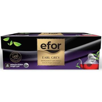 Efor Earl Grey 48x3.2 gr Demlik Poşet Çay