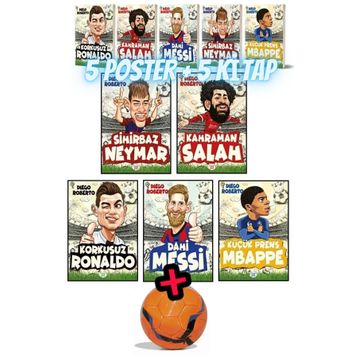 Efsane Futbolcular 5 Kitap Set