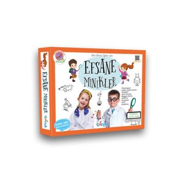 Efsane Minikler Okul Öncesi Eğitim Seti - Dikkat Çocuk Yayınları