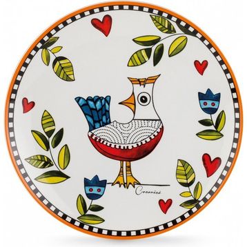 Egan Italy Cocoricò 6'lı 19 cm Turuncu Tatlı Tabağı