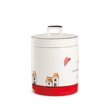 Egan Italy Le Casette Kırmızı 11x15 cm Kavanoz