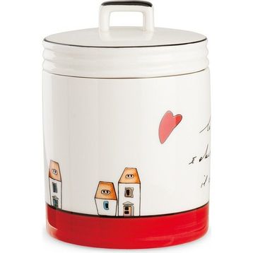 Egan Italy Le Casette Kırmızı 11x15 cm Kavanoz