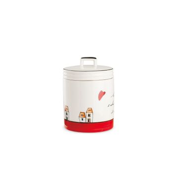 Egan Italy Le Casette Kırmızı 11x15 cm Kavanoz