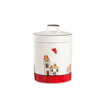 Egan Italy Le Casette Kırmızı 14x19 cm Kavanoz