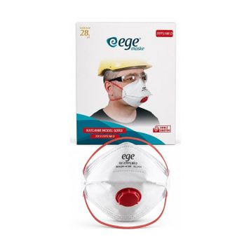 Ege 701 30'lu FFP3 Nr N99 Ventilli Maske