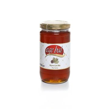 Ege Bal 850 gr Cam Kavanoz Süzme Çam Balı