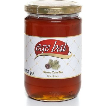 Ege Bal 850 gr Cam Kavanoz Süzme Çam Balı