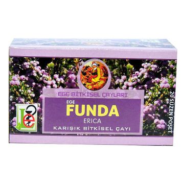 Ege Lokman 20 Süzen Poşet Funda Otu Bitki Çayı