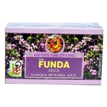 Ege Lokman 20 Süzen Poşet Funda Otu Bitki Çayı