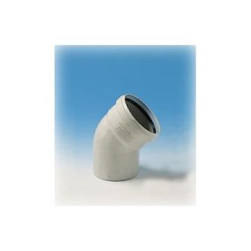 Ege Yıldız 75x45 mm 3.2 mm PVC Açık Dirsek