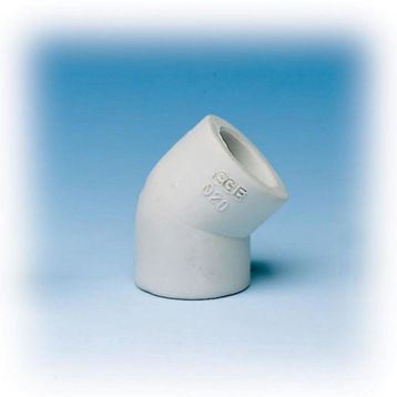 Ege Yıldız PPRC 45 Derece Gri 20 mm Dirsek