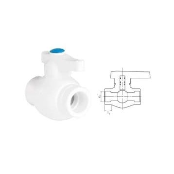 Ege Yıldız PPRC Gri 32 mm Küresel Vana