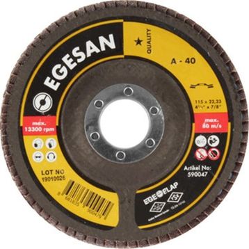 Egesan 115 mm 40 Kum Flap Disk