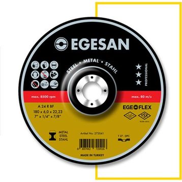 Egesan 115x3.0x22.23 mm Metal Kesici Taş