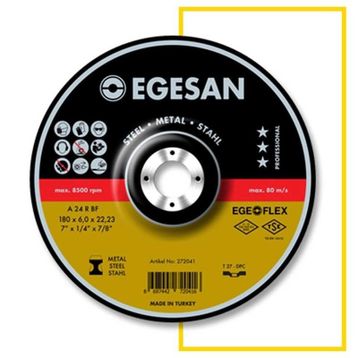 Egesan 180x8 Metal Taşlama