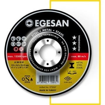 Egesan 180x8 Taşlama Taşı
