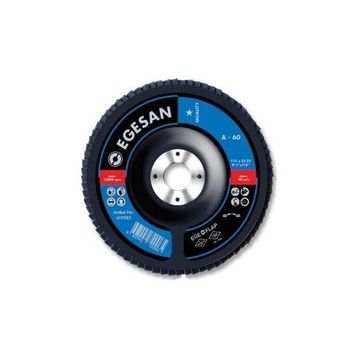 Egesan Paslanmaz 115 mm ZR 60 Kum Flap Disk
