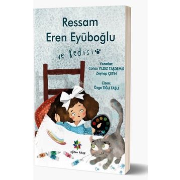 Eğiten Kitap Ressam Eren Eyüboğlu ve Kedisi