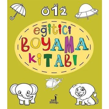 Eğitici Boyama Kitabı - 1 - Pal Sokağı