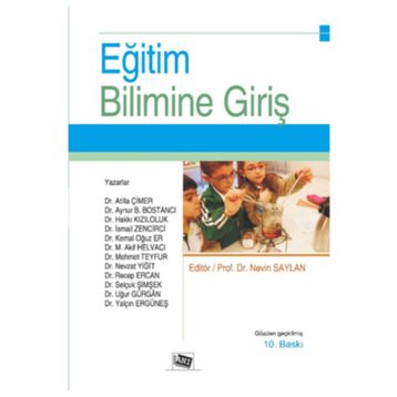 EĞİTİM BILIMINE GİRİŞ - NEVIN SAYLAN