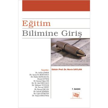 EĞİTİM BILIMINE GİRİŞ - NEVIN SAYLAN