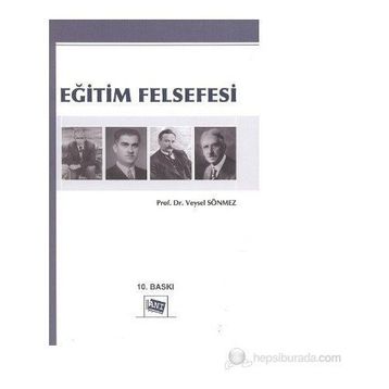 EĞİTİM FELSEFESI - İBRAHİM ARSLANOĞLU