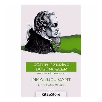 Eğitim Üzerine Düşünceler - Immanuel Kant