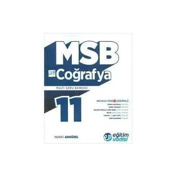 Eğitim Vadisi 11. Sınıf Coğrafya MSB Multi Soru Bankası