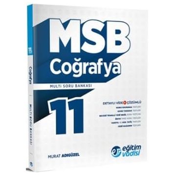 Eğitim Vadisi 11. Sınıf Coğrafya MSB Multi Soru Bankası