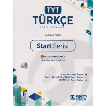 Eğitim Vadisi Start Serisi Tyt Türkçe Soru Bankası