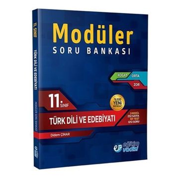 Eğitim Vadisi Yayınları 11.Sınıf Türk Dili Ve Edebiyatı Modüler Soru Bankası
